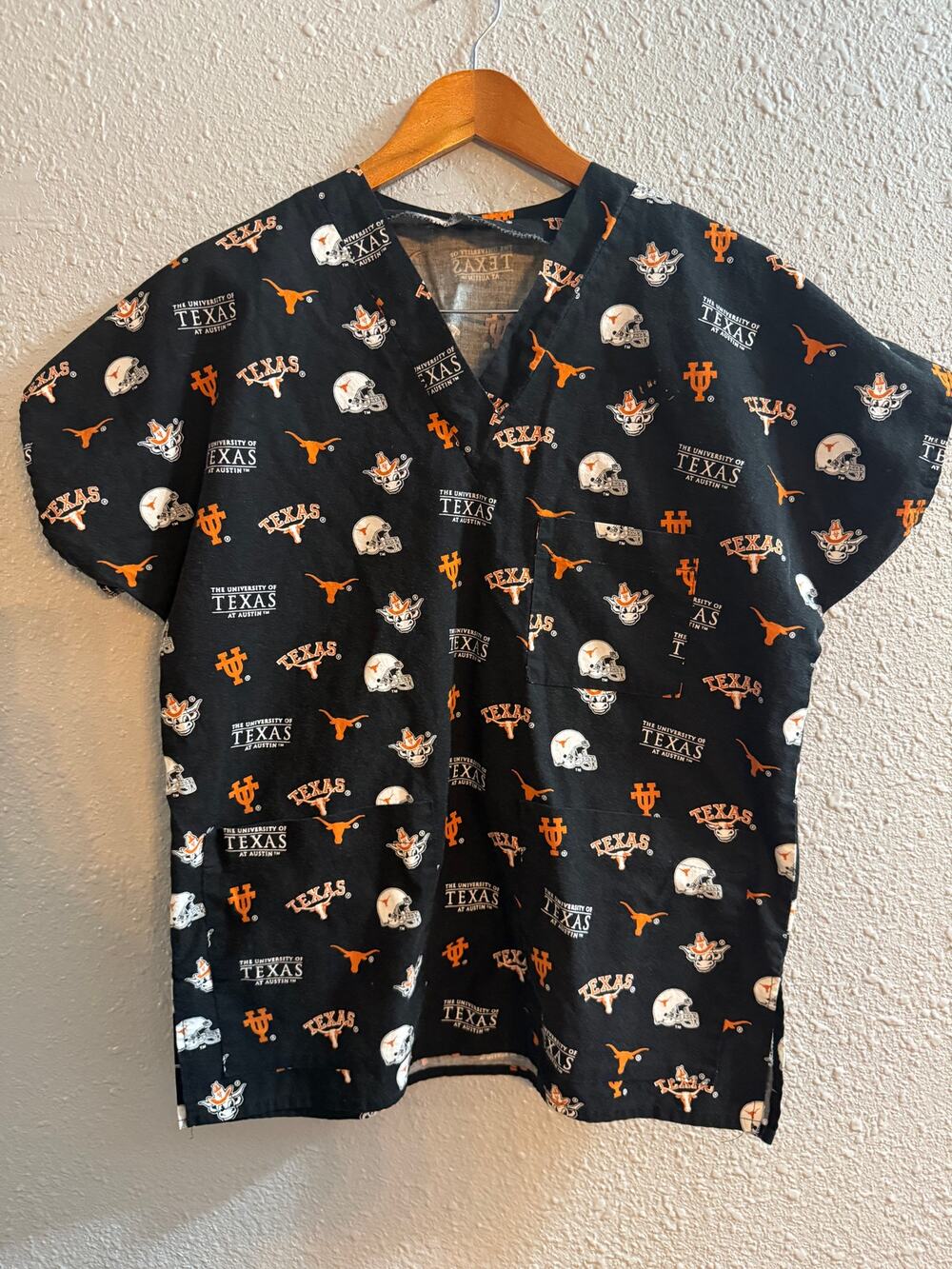 University of Texas Longhorns Scrub Top